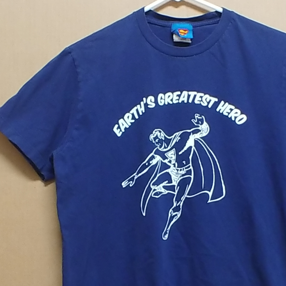 SUPERMAN World's Greatest Hero Unisex LARGE Shirt